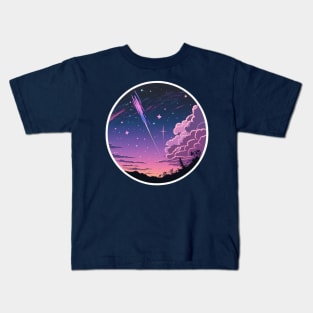 Galaxy Skies Kids T-Shirt